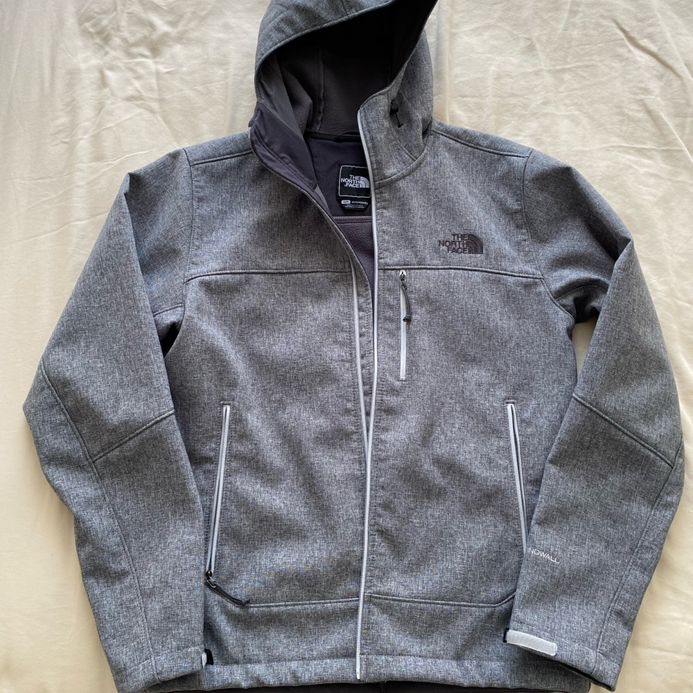 The North Face Men's Gray Hooded Jacket